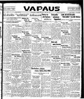 Vapaus, January 25, 1930
