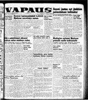 Vapaus, March 30, 1948