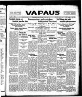 Vapaus, October 12, 1929