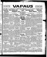 Vapaus, August 8, 1929