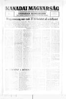 Kanadai Magyarsag, January 01, 1972