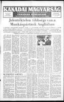 Kanadai Magyarsag, October 19, 1974