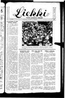 Liekki = canadan soumalaisten kaunokirjallinen viikkolehti, October 27, 1945