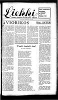 Liekki = canadan soumalaisten kaunokirjallinen viikkolehti, March 28, 1936