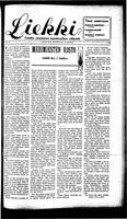 Liekki = canadan soumalaisten kaunokirjallinen viikkolehti, April 18, 1936