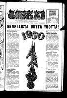 Liekki = canadan soumalaisten kaunokirjallinen viikkolehti, December 31, 1949