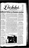 Liekki = canadan soumalaisten kaunokirjallinen viikkolehti, April 13, 1946