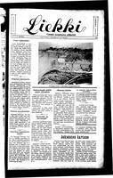Liekki = canadan soumalaisten kaunokirjallinen viikkolehti, January 20, 1940