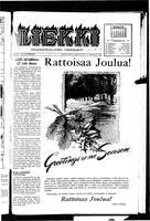 Liekki = canadan soumalaisten kaunokirjallinen viikkolehti, December 23, 1950