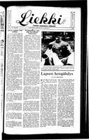 Liekki = canadan soumalaisten kaunokirjallinen viikkolehti, July 29, 1944