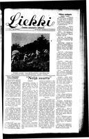 Liekki = canadan soumalaisten kaunokirjallinen viikkolehti, April 26, 1947