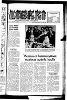 Liekki = canadan soumalaisten kaunokirjallinen viikkolehti, November 9, 1957