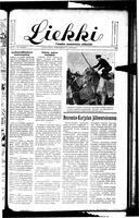 Liekki = canadan soumalaisten kaunokirjallinen viikkolehti, November 11, 1944