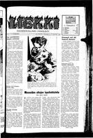 Liekki = canadan soumalaisten kaunokirjallinen viikkolehti, May 27, 1950