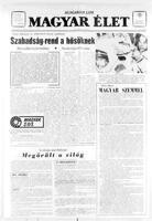 Magyar Elet, April 25, 1970