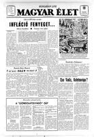 Magyar Elet, August 27, 1966