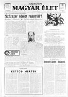 Magyar Elet, December 12, 1970