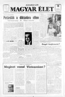 Magyar Elet, September 23, 1967