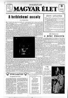 Magyar Elet, December 24, 1966