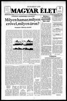 Magyar Elet, February 16, 1991