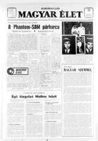Magyar Elet, July 18, 1970
