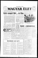 Magyar Elet, December 27, 1969