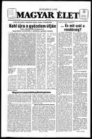 Magyar Elet, October 27, 1990