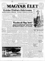 Magyar Elet, August 10, 1957