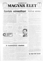 Magyar Elet, December 19, 1970