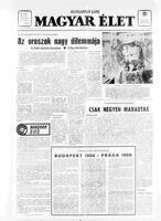 Magyar Elet, July 27, 1968