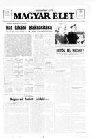 Magyar Elet, May 20, 1972