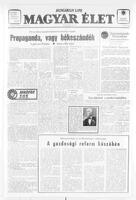 Magyar Elet, January 13, 1968
