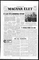 Magyar Elet, April 26, 1969