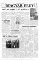 Magyar Elet, September 30, 1961