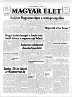 Magyar Elet, June 22, 1957