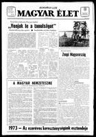 Magyar Elet, August 25, 1973