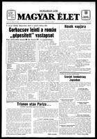Magyar Elet, May 30, 1987
