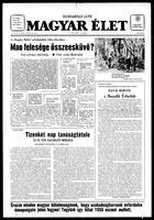 Magyar Elet, October 23, 1976