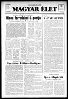 Magyar Elet, January 30, 1971