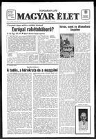 Magyar Elet, August 19, 1978