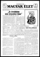 Magyar Elet, August 16, 1986