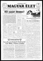 Magyar Elet, November 16, 1974