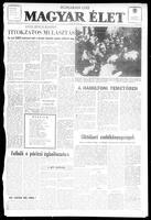 Magyar Elet, October 29, 1960