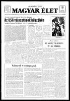 Magyar Elet, November 09, 1974