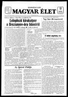 Magyar Elet, September 10, 1988