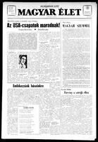 Magyar Elet, May 29, 1971
