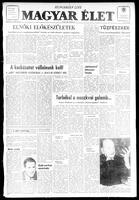 Magyar Elet, November 19, 1960