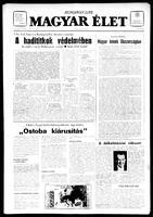 Magyar Elet, June 26, 1971