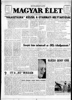 Magyar Elet, September 27, 1958