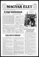 Magyar Elet, January 22, 1977